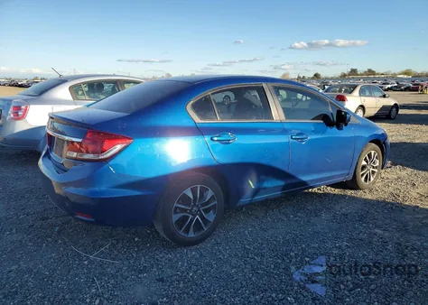 2014 Honda Civic Ex из США, поврежденный, VIN 19XFB2F82EE263621